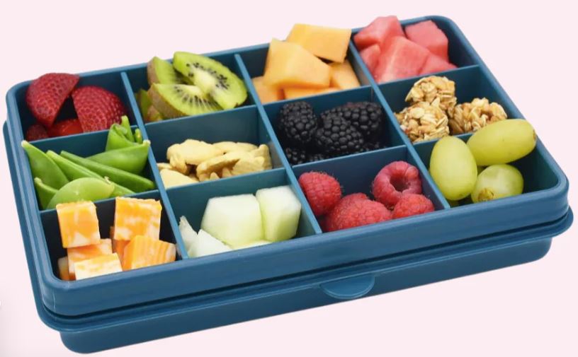 Melii Luxe Snackle Box - Blue