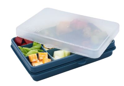 Melii Luxe Snackle Box - Blue