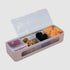 Melii Luxe 4 Compartment Snackle Box - Pink