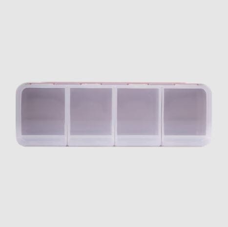 Melii Luxe 4 Compartment Snackle Box - Pink Snackle Box The Cooks Kitchen 