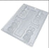 Bwb Small Easter Bunnies Mould - 3pc