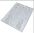Bwb Small Easter Bunnies Mould - 3pc
