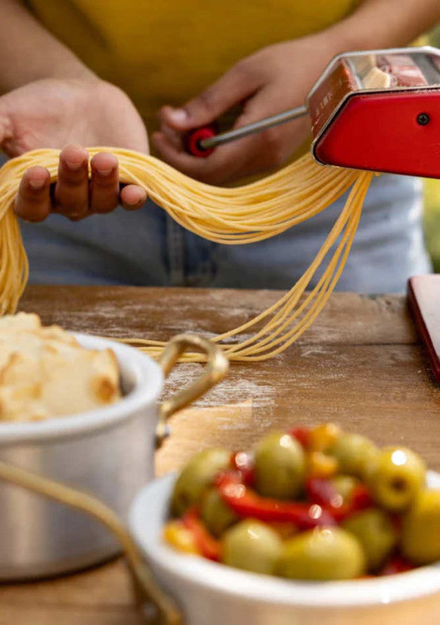 Marcato Atlas Plus Pasta Machine Premium - Red