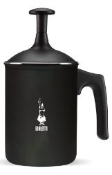 Bialetti Tuttocrema Cappuccino Milk Frother - Black - Aluminium 3 Cup