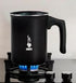 Bialetti Tuttocrema Cappuccino Milk Frother - Black - Aluminium 3 Cup