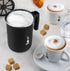 Bialetti "tuttocrema" Milk Frother 6 Cups, Black Milk Frothers The Cooks Kitchen 