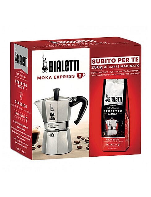 Bialetti Venus 6 Cup Espresso Maker + Tasting Set (2x250g Perfetto Moka) Stovetop Espresso Makers The Cooks Kitchen Mandurah 