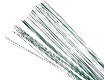 Bake Group Flower Wire 24 Gauge Metallic Dark Green Flower Making The Cooks Kitchen 