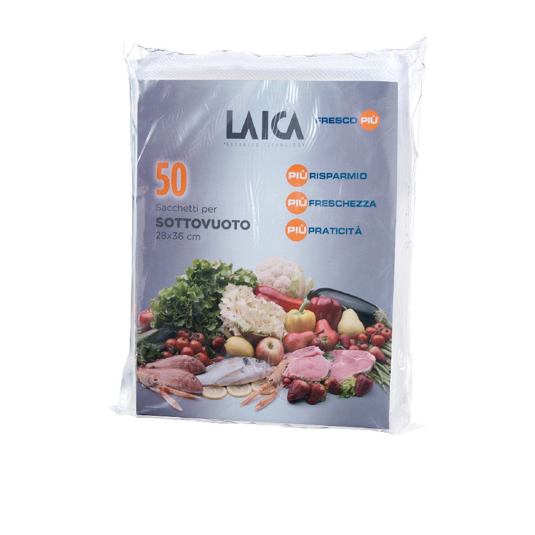 Laica Vacuum Bags - Pk Of 50 - 28x36cm