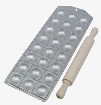 #47 Ravioli Tray Round 24 Hole Pasta Accessories The Cooks Kitchen 