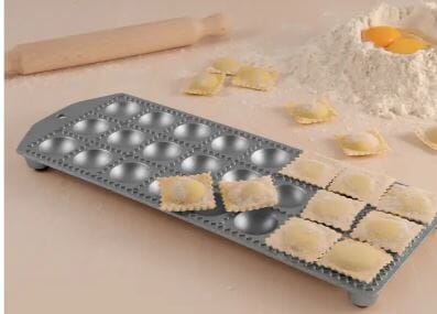 #47 Ravioli Tray Round 24 Hole Pasta Accessories The Cooks Kitchen 