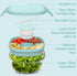 Bentgo Glass All-in-one Salad Container 