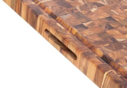 Teakhaus Teak End Grain Carving Board 61x45x3.8cm Chopping Boards & Surface Savers The Cooks Kitchen 