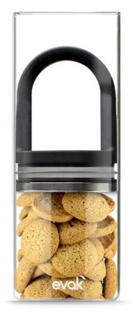 Prepara Evak Black Rubberised Classic Handle- Large- 1.36l