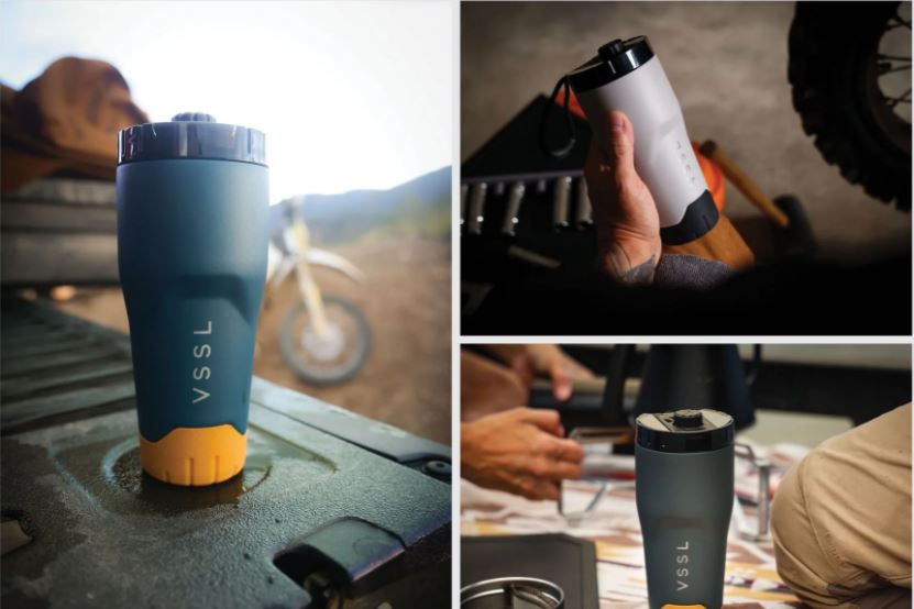 Vssl Rift Tumbler 475ml - Stone