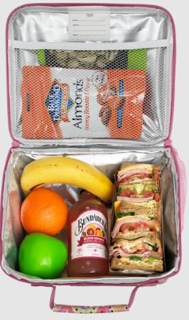Sachi Style 321 - Insulated Crew Lunch Bag With Bottle Holder - Boho Rainbows Lunch Boxes The Cooks Kitchen 