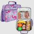 Sachi Style 321 Insulated Crew Lunch Bag With Bottle Holder - Marble Swirls Lunch Bags The Cooks Kitchen 