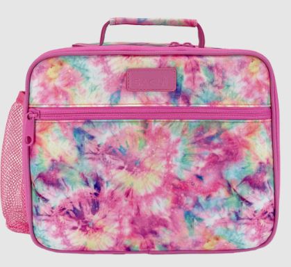 Sachi Style 321 Insulated Crew Lunch Bag With Bottle Holder - Tye Die Splash