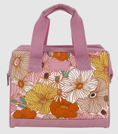 Sachi 'style 34' Insulated Lunch Bag - Retro Floral