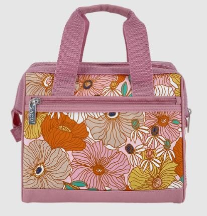 Sachi 'style 34' Insulated Lunch Bag - Retro Floral Lunchbox The Cooks Kitchen 