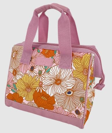 Sachi 'style 34' Insulated Lunch Bag - Retro Floral Lunchbox The Cooks Kitchen 