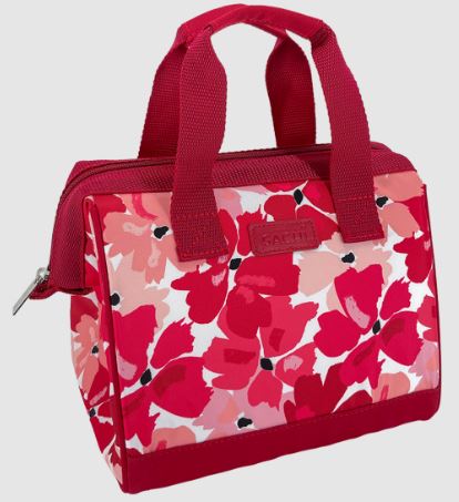 Sachi 'style 34' Insulated Lunch Bag - Red Poppies