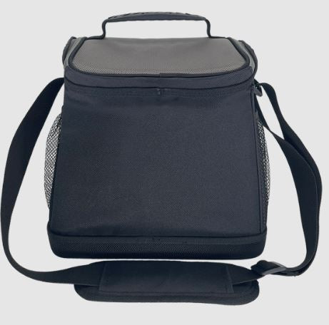 Sachi "rugger" Insulated Cooler Bag 12l - Black-silver