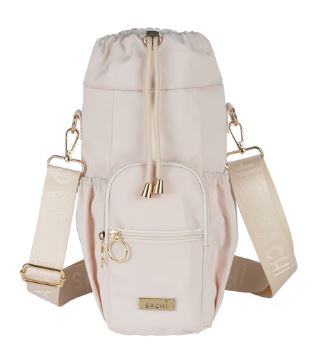 Sachi Crossbody Insulated Bottle Bag - Alabaster