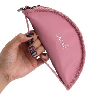 Sachi Pupbowl Portable Folding Dog Bowl - Blush