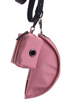 Sachi Puppack Portable Waste Bag Holder - Blush