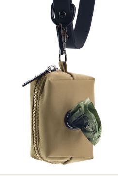 Sachi Puppack Portable Waste Bag Holder - Latte