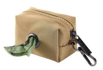 Sachi Puppack Portable Waste Bag Holder - Latte
