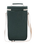 Sachi Tow Bottle Insulated Wine Cooler Dark Green