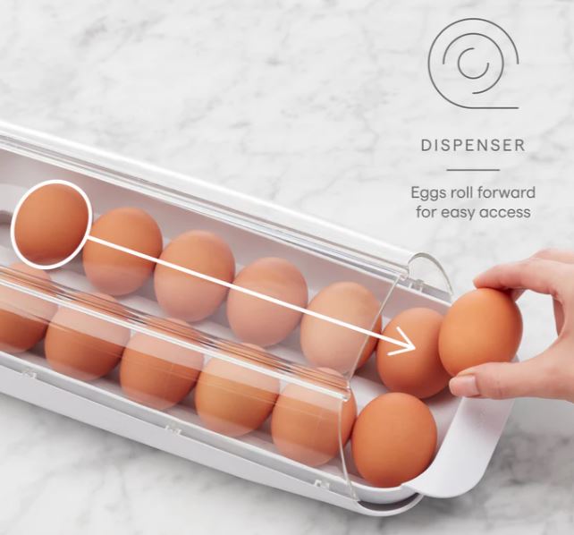 Youcopia Fridgeview Rolling Egg Holder