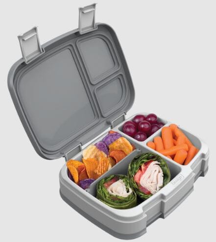 Bentgo Fresh Leak Proof Bento Lunch Box - Grey Lunch Boxes The Cooks Kitchen 