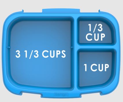 Bentgo Fresh Leak Proof Bento Lunch Box - Blue