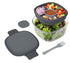 Bentgo All-in-one Glass Salad Container - Dark Grey