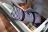 Packtit Freezable 12 Can Cooler Tote 10l Seaside Stripe