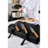 Cheftech Knife Roll 10 Pockets - Black