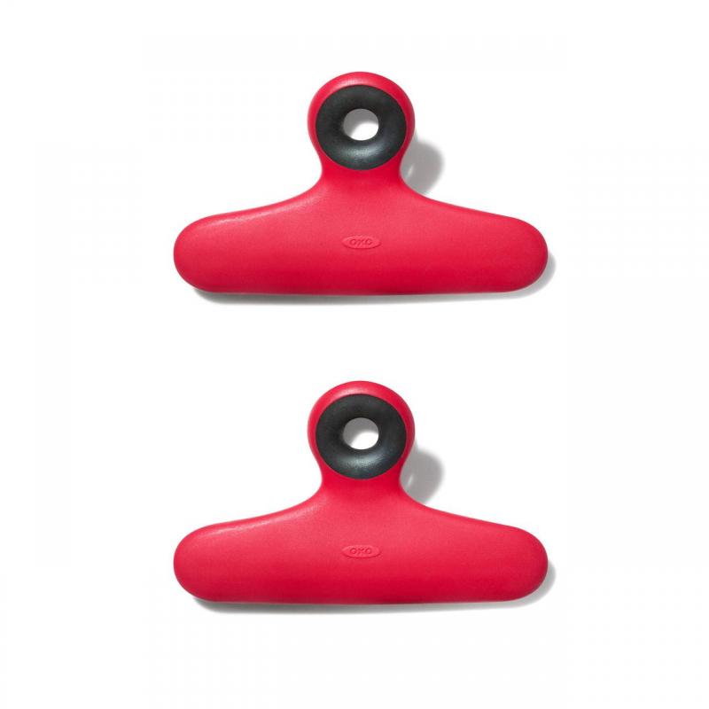 Oxo Good Grips Bag Clips  Red  2-pk