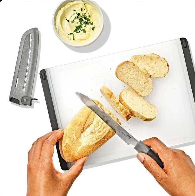Oxo Good Grips Serrated Utility Knife With Locking Sheath 12.5cm