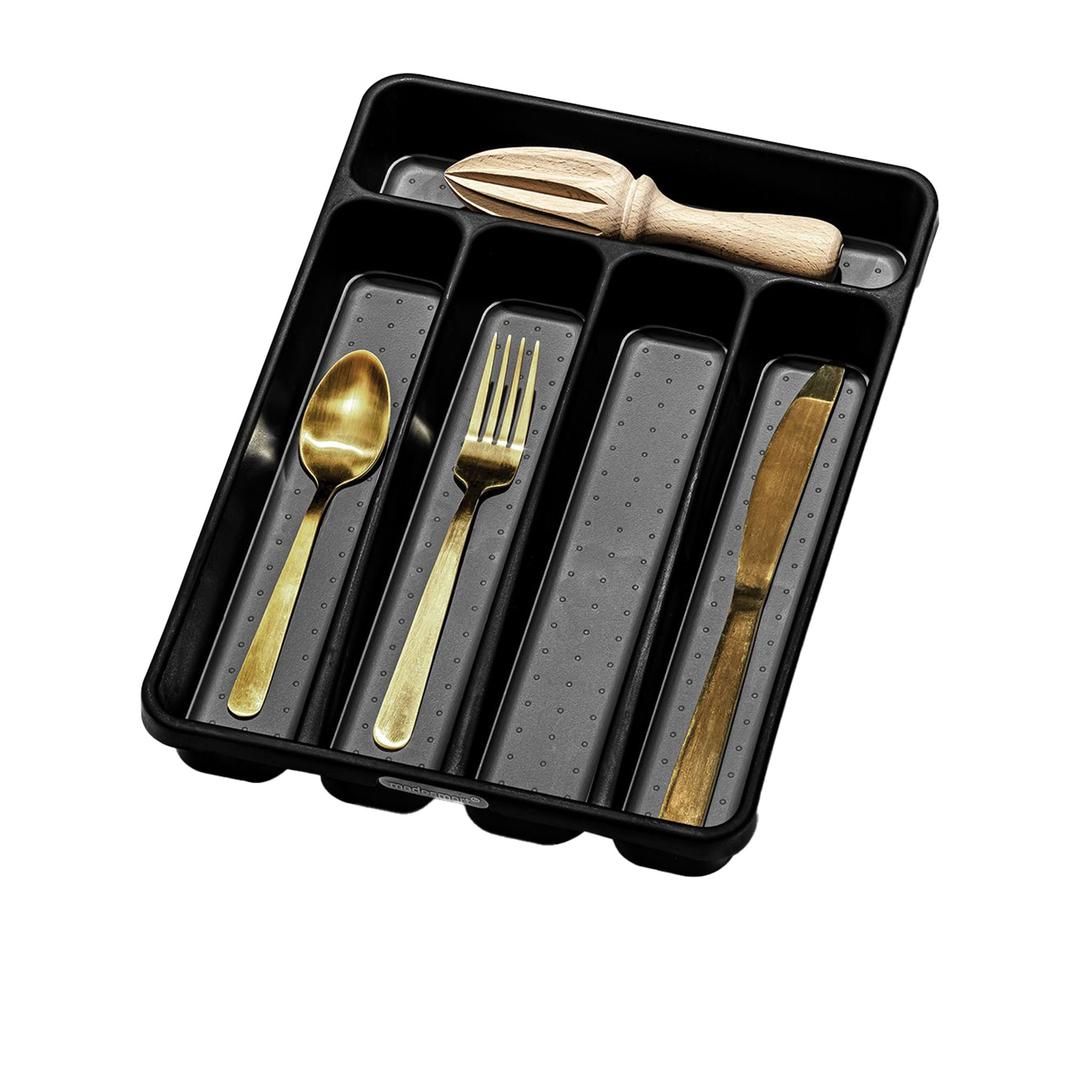 Made Smart Mini 5 Compartment Cutlery Tray 32.4x23x4.8cm - Carbon