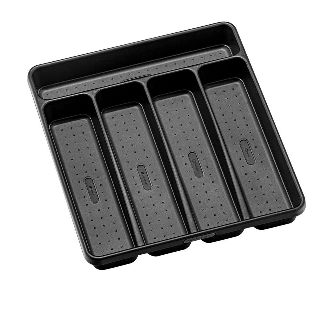 Madesmart 5 Compartment Cutlery Tray  - Carbon