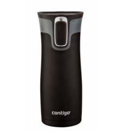 Contigo West Loop Stainless Steel Travel Mug With Autoseal Lid - Black  473ml