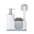 Vigar White Monobloc 3pce Sink Caddy Set Cleaning Equipment The Cooks Kitchen Mandurah 