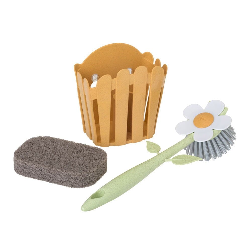 Vigar Florganic Sink Caddy Set - Orange Cleaning Equipment The Cooks Kitchen Mandurah 