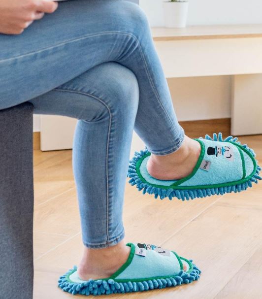 Vigar Frosty The Snowman Microfibre Cleaning Slippers