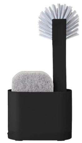 Vigar Rengo Monobloc 3 Pc Sink Caddy - Black