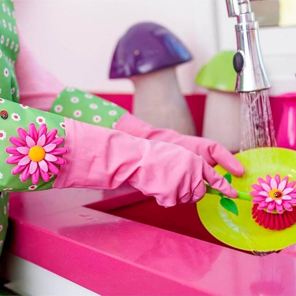 Vigar Flower Gloves Aprons, Mitts & Gloves The Cooks Kitchen 