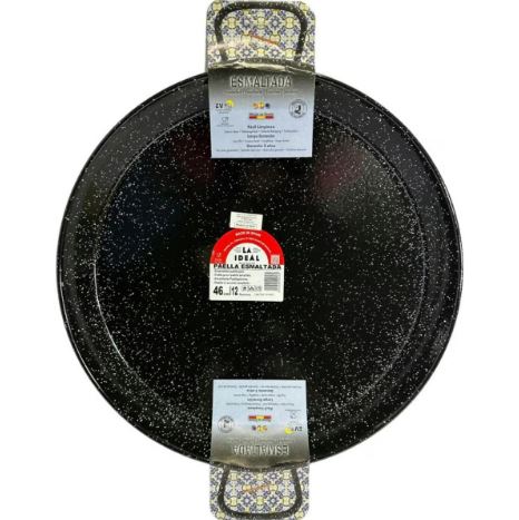 Garcima Paella Pan Enamelled 46cm 1.2mm